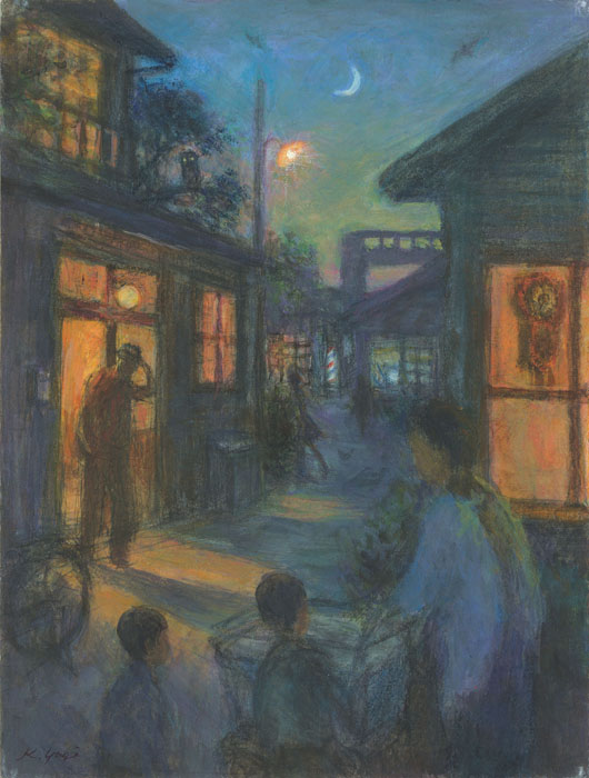 なつかしき三日月の宵