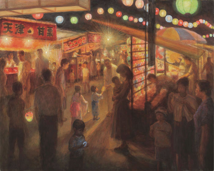 夏祭りの夜店Ⅰ