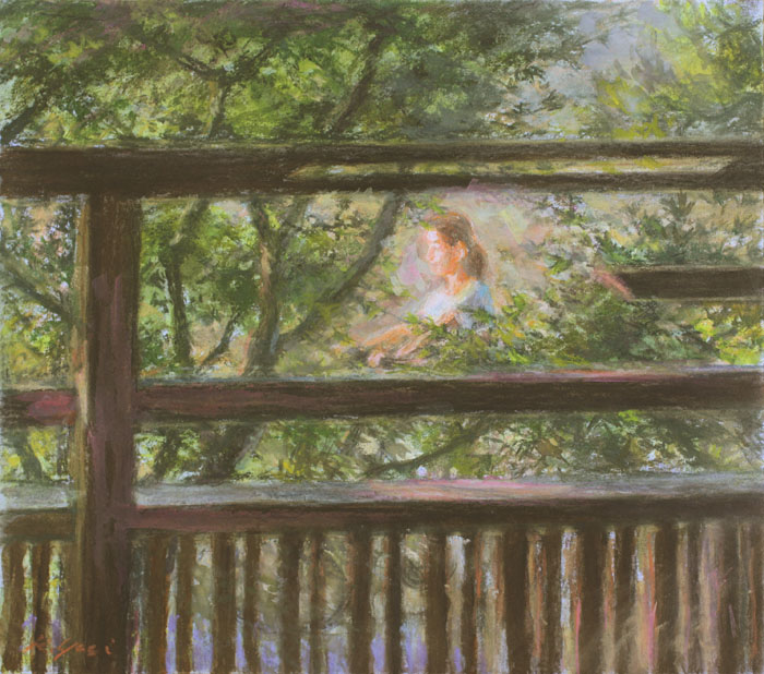 もみじ　夏の夕方