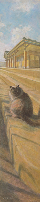小さな駅の猫II