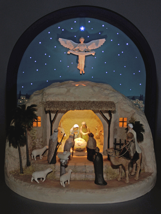 ベツレヘムの厩（立体）