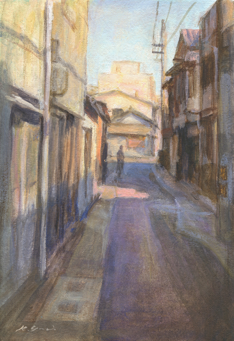 とある通り（南佐古）