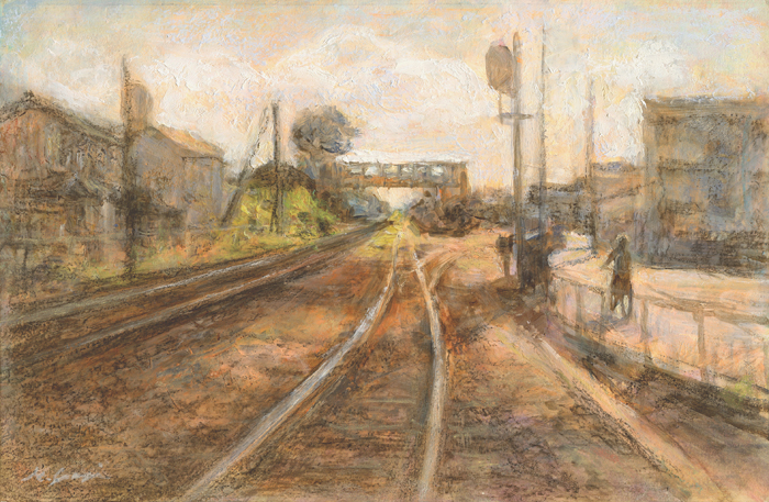 蔵本駅東  真夏