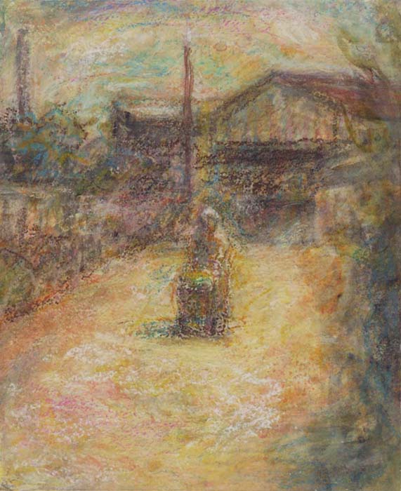 花売りのおばあさん