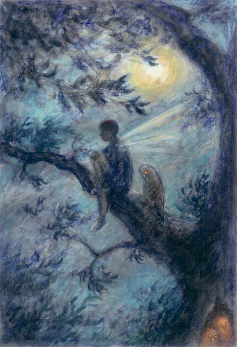 月夜　風の又三郎